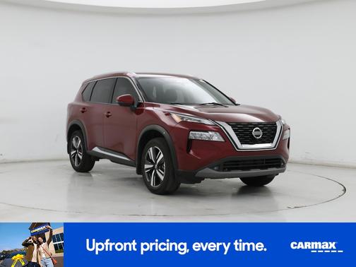 Red 2021 Nissan Rogue SL
