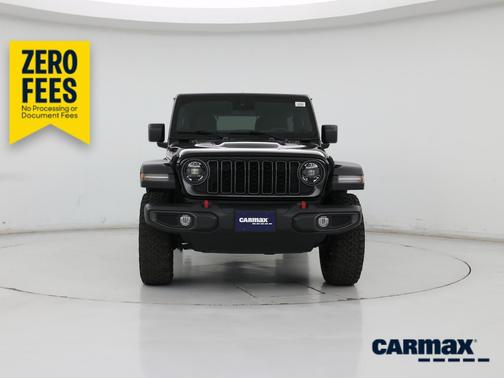 Black 2024 Jeep Wrangler Rubicon