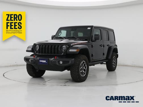 Black 2024 Jeep Wrangler Rubicon