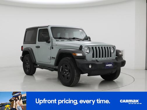 Gray 2023 Jeep Wrangler Sport