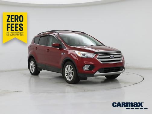 Red 2019 Ford Escape SEL