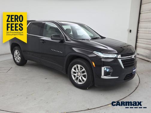 Black 2023 Chevrolet Traverse LS