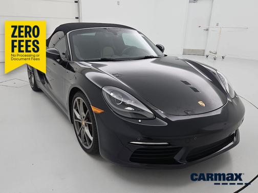 Black 2018 Porsche 718 Boxster