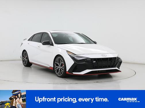 White 2022 Hyundai ELANTRA N