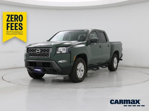 Green 2022 Nissan Frontier SV
