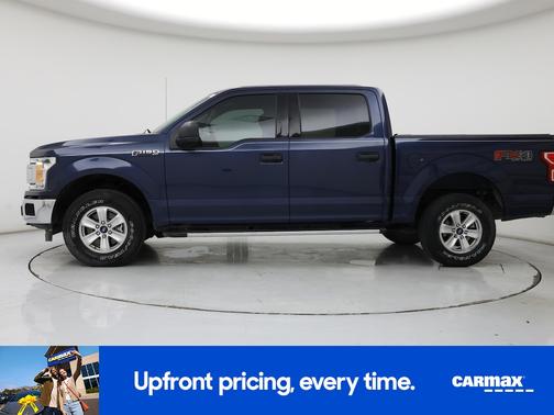 Blue 2020 Ford F-150 XLT