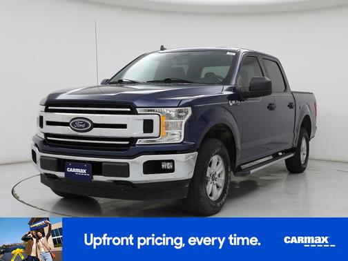 Blue 2020 Ford F-150 XLT
