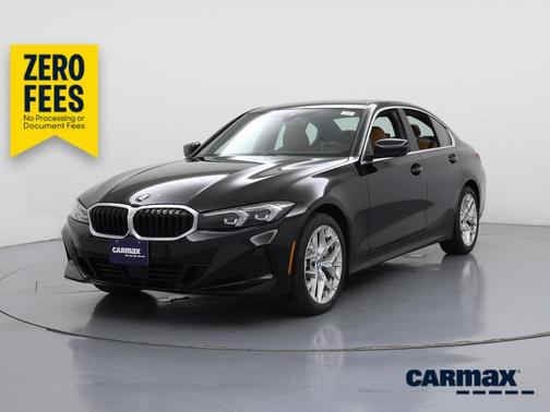 Black 2025 BMW 330 XI