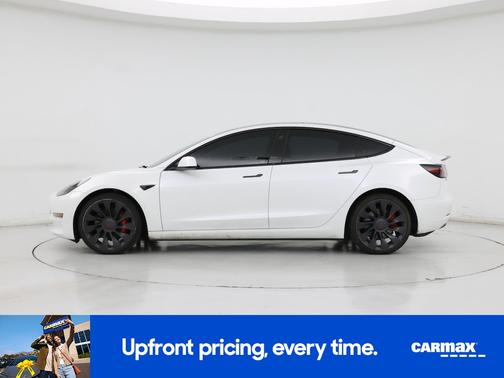 White 2022 Tesla Model 3 Long Range