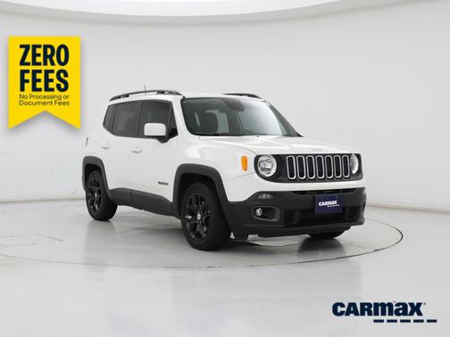 White 2018 Jeep Renegade Latitude