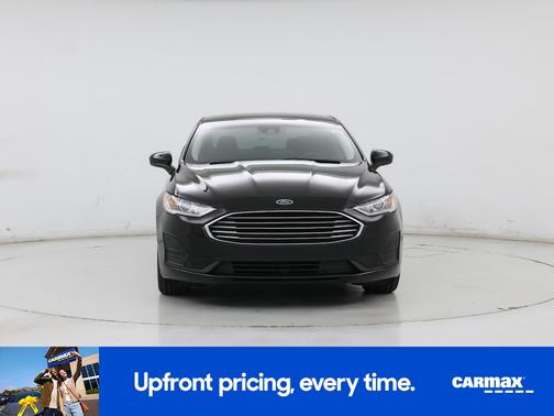 Black 2020 Ford Fusion SE