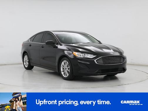 Black 2020 Ford Fusion SE