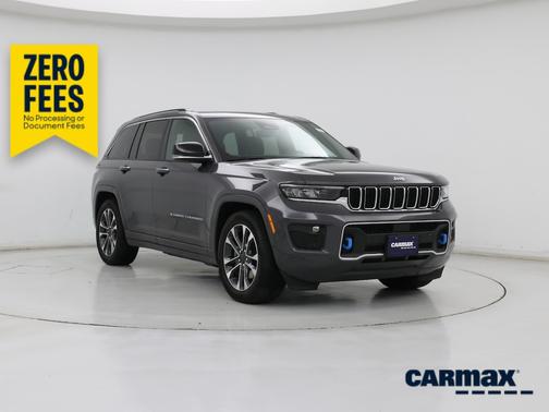 Gray 2022 Jeep Grand Cherokee 4xe Overland