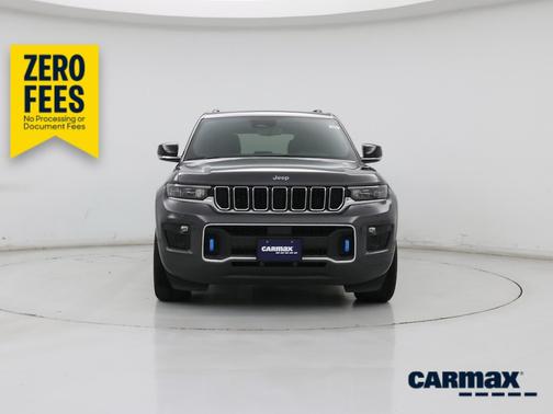 Gray 2022 Jeep Grand Cherokee 4xe Overland