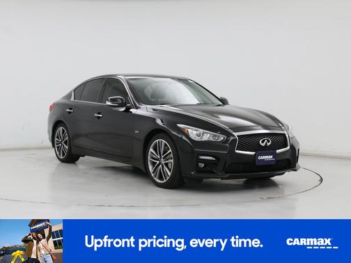 Black 2017 INFINITI Q50 Sport
