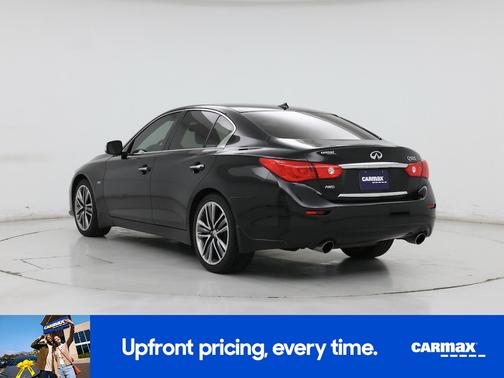 Black 2017 INFINITI Q50 Sport
