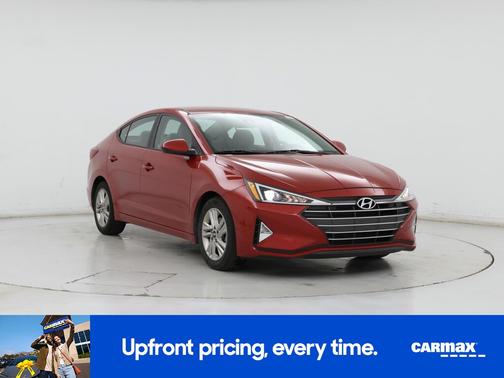 Red 2020 Hyundai ELANTRA SEL