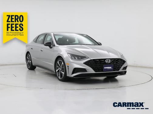 Gray 2021 Hyundai SONATA SEL Plus