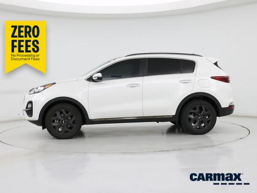 White 2020 Kia Sportage S