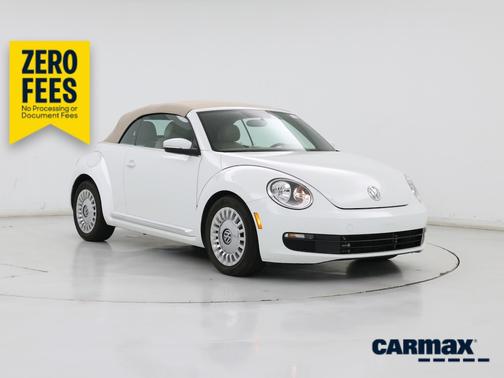 White 2015 Volkswagen Beetle