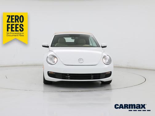 White 2015 Volkswagen Beetle