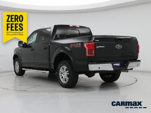 Black 2016 Ford F-150 Lariat