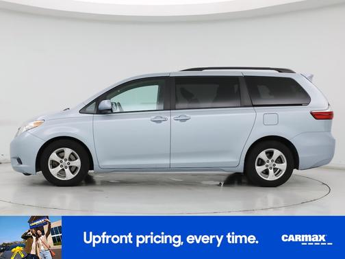 Blue 2017 Toyota Sienna LE