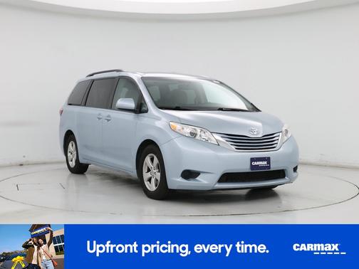 Blue 2017 Toyota Sienna LE
