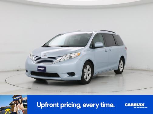 Blue 2017 Toyota Sienna LE