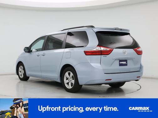 Blue 2017 Toyota Sienna LE