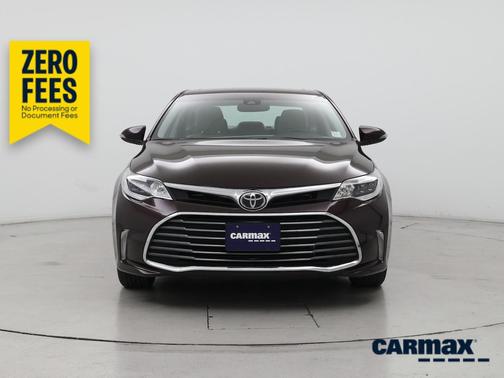 Burgundy 2017 Toyota Avalon XLE Premium
