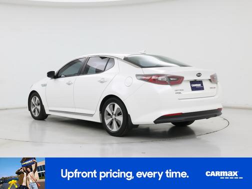 White 2014 Kia Optima Hybrid EX