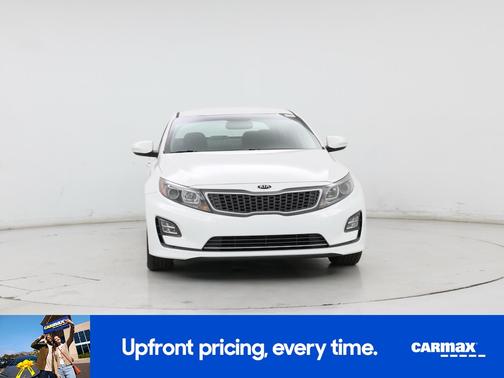 White 2014 Kia Optima Hybrid EX