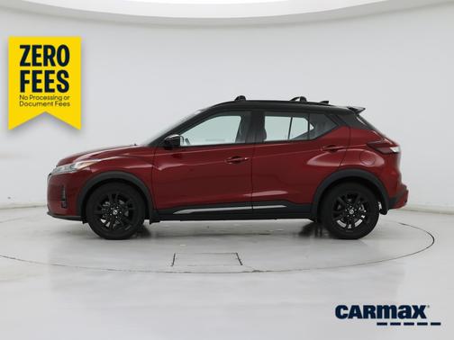 Red 2021 Nissan Kicks SR