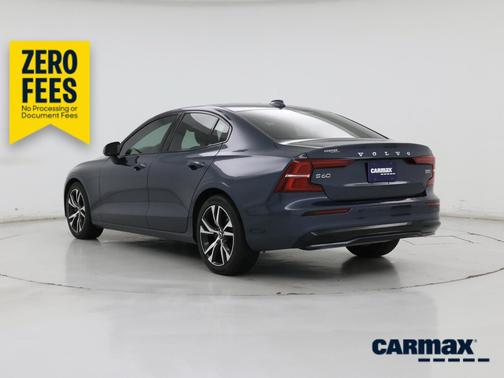 Blue 2024 Volvo S60 B5 Core Dark Theme