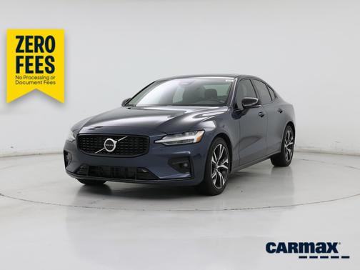 Blue 2024 Volvo S60 B5 Core Dark Theme