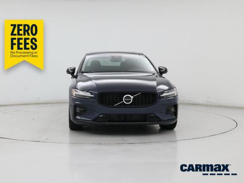 Blue 2024 Volvo S60 B5 Core Dark Theme
