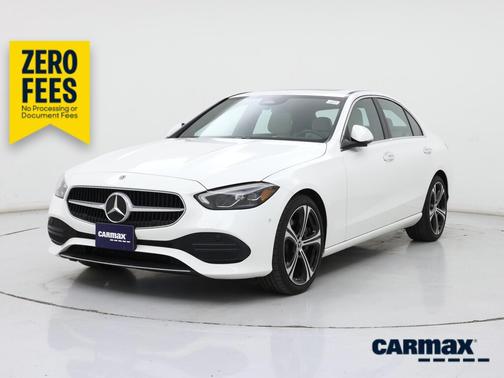 White 2025 Mercedes-Benz C-Class