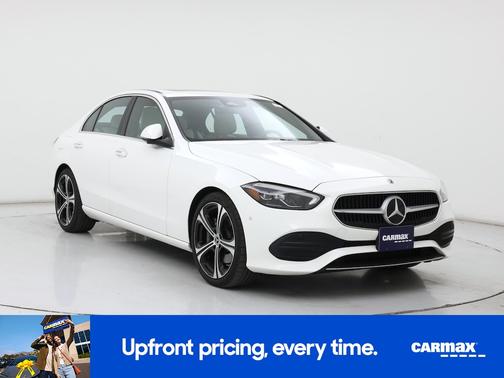 White 2025 Mercedes-Benz C-Class