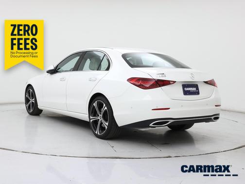 White 2025 Mercedes-Benz C-Class