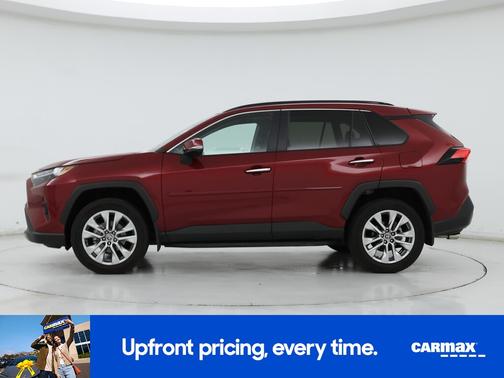 Red 2025 Toyota RAV4 Limited