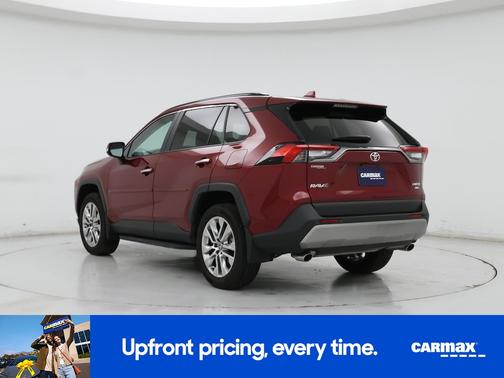 Red 2025 Toyota RAV4 Limited