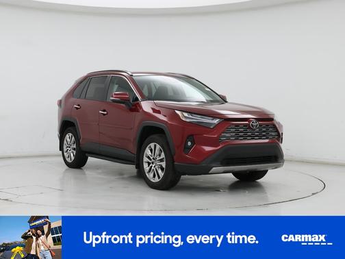 Red 2025 Toyota RAV4 Limited
