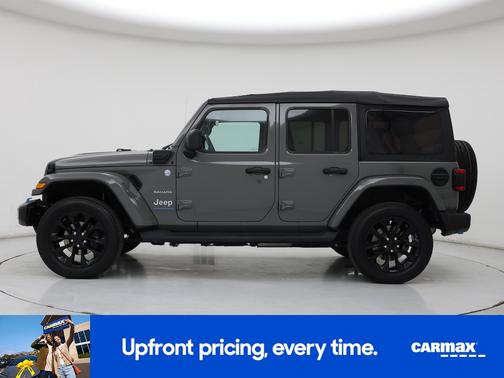 Gray 2023 Jeep Wrangler 4xe Unlimited Sahara