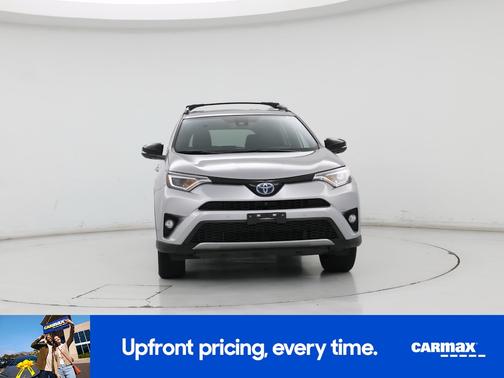 Silver 2018 Toyota RAV4 Hybrid SE