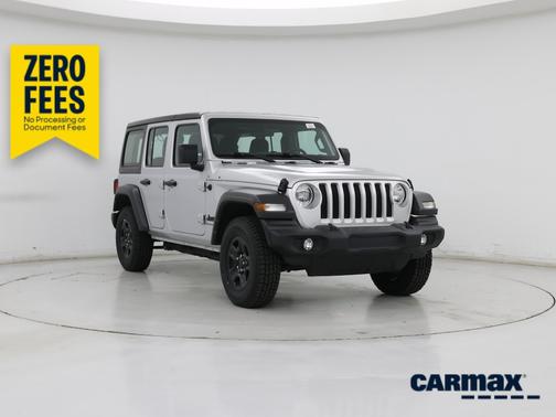 Silver 2023 Jeep Wrangler Unlimited Sport