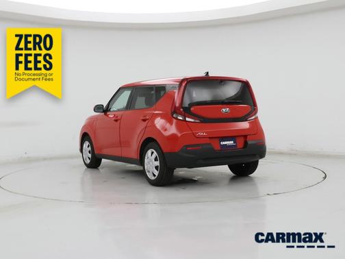 Red 2020 Kia Soul LX