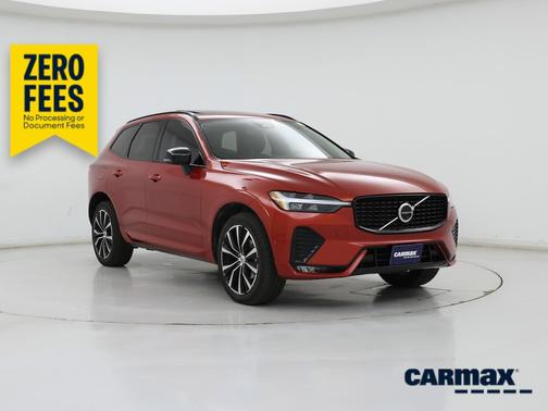 Red 2023 Volvo XC60 B5 Plus Dark Theme