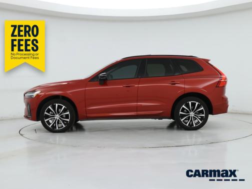 Red 2023 Volvo XC60 B5 Plus Dark Theme