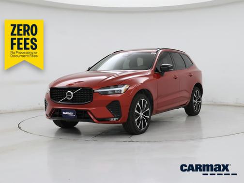 Red 2023 Volvo XC60 B5 Plus Dark Theme
